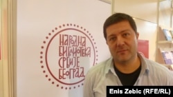 Dragan Purešić na sajmu knjiga u Zagrebu