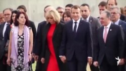 ემანუილ მაკრონი სომხეთში ჩავიდა ფრანკოფონიის სამიტზე