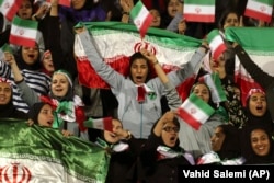 Iran is the only country in the world that bans women from attending male sporting events, despite scores of die-hard female fans for many sports.