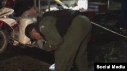 На места взрыва в Пхукете в Таиланде. 