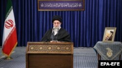 آیت‌الله علی خامنه‌ای، رهبر مذهبی ایران