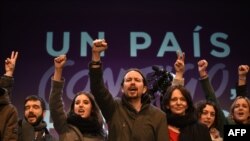 Pablo Iglesias i Podemos nakon objave rezultata izbora u Španiji