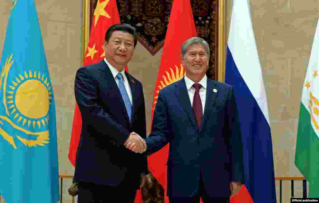 Президенты Китая и Кыргызстана