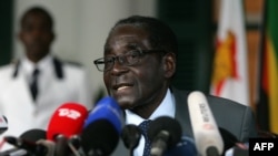 Presidenti i Zimbabvesë, Robert Mugabe.