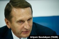 Sergei Naryshkin – Shef i inteligjencë së huaj.