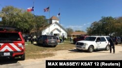 Атыш булган чиркәү, Сазерленд Спрингс, Техас