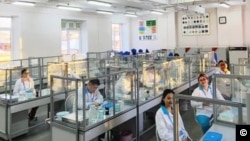 Лаборатория научно-исследовательского противочумного института