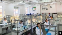 Лаборатория научно-исследовательского противочумного института в России