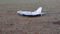 Один из российских дронов типа "Гербера", упавших в ночь на 10 сентября на территории Польши