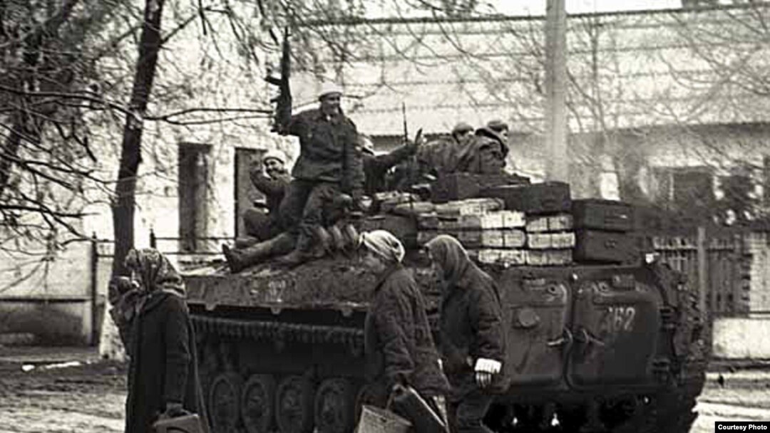 Грозный 1995 года. Фото Алексея Сазонова