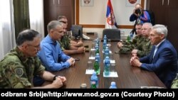 U obilasku jedinica Vojske Srbije bili i predstavnici Ruske Federacije (26. septembar 2021)