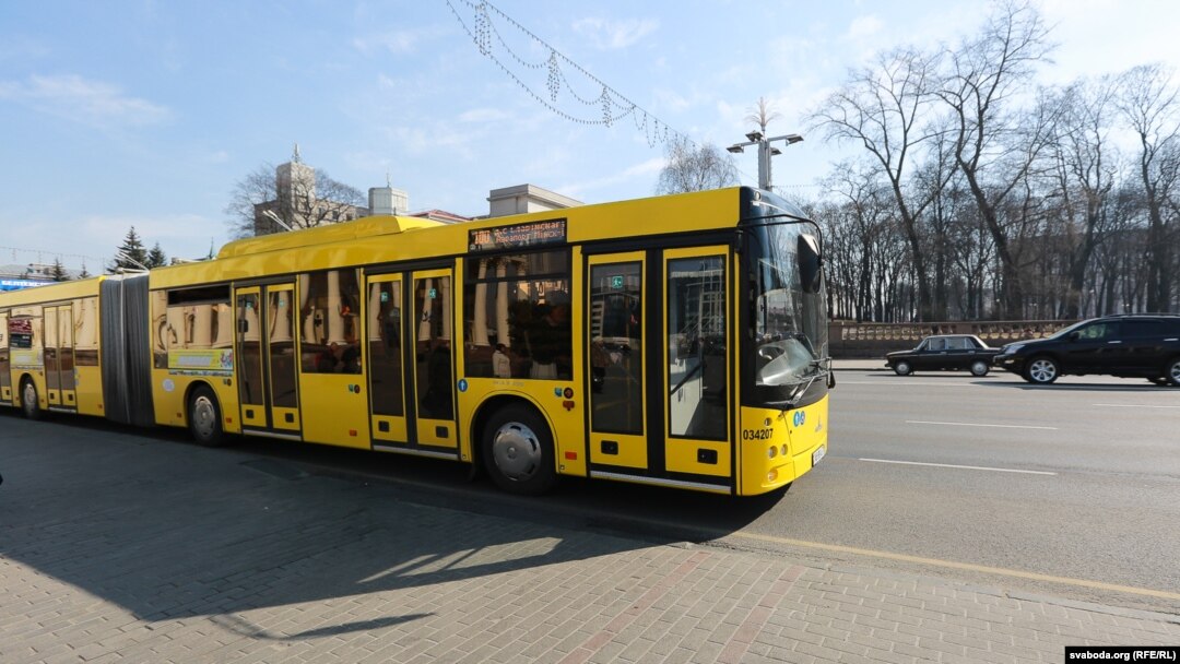 Аўтобус МАЗ. Архіўнае фота