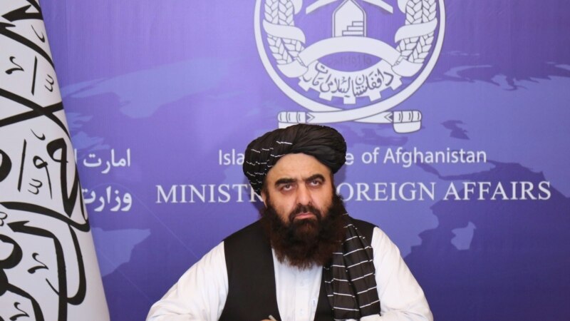 دیدار هیئت هفت نفری نمایندگان مجلس ایران با وزیر خارجه حکومت طالبان