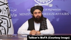 امیرخان متقی سرپرست وزارت خارجهٔ حکومت طالبان 