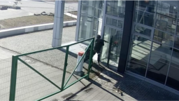 Стопкадър с руските войници в записа