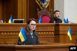 Уходящая в отставку премьер-министр Украины Юлия Свириденко