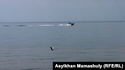 Каспийское море у берегов Актау. Иллюстративное фото.