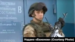 Боєць батальйону «Херсон» на позивний «Банан» в іловайському депо