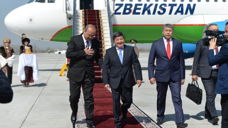 Өзбекстандын премьер-министри жумушчу сапар менен Кыргызстанга келди