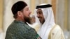 Head of Chechnya Ramzan Kadyrov (L) and UAE Deputy Prime Minister Mansour bin Zayed Al Nahyan