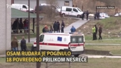 Osam rudara poginulo u nesreći rudnika na istoku Srbije