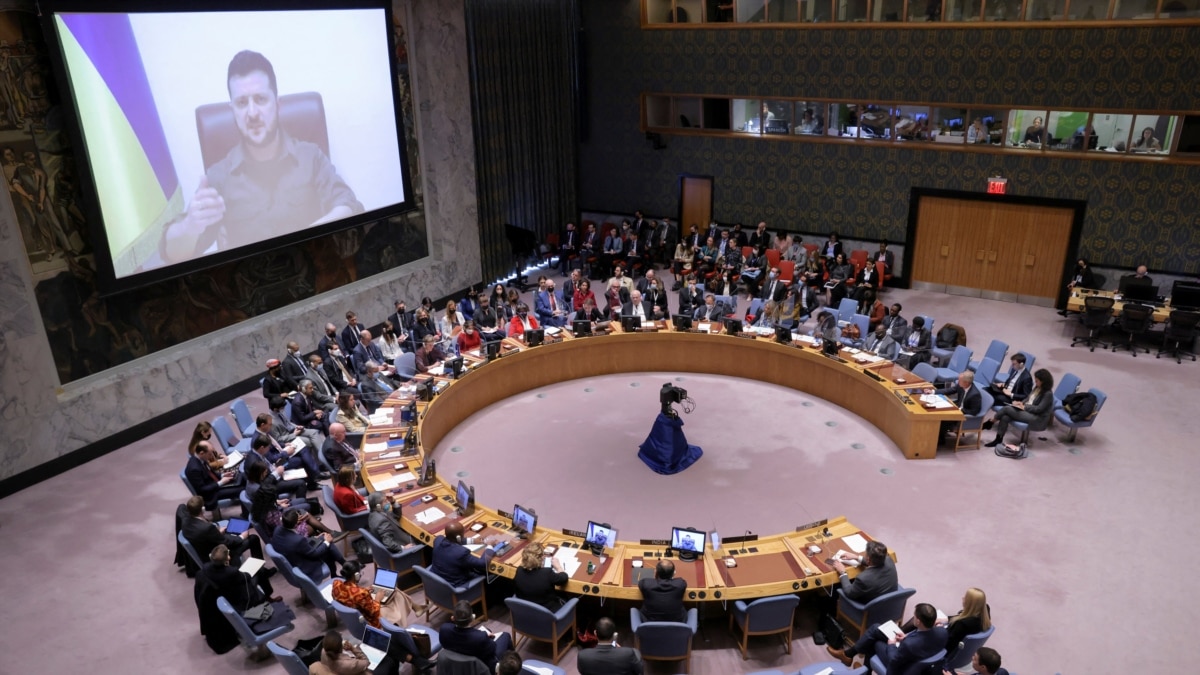 Президентът на Украйна Владимир Зеленски призова за реформа на ООН