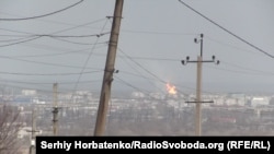 Попадания снарядов по Северодонецку, иллюстрационное фото 