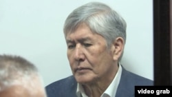 Former Kyrgyz President Almazbek Atambaev (file photo)