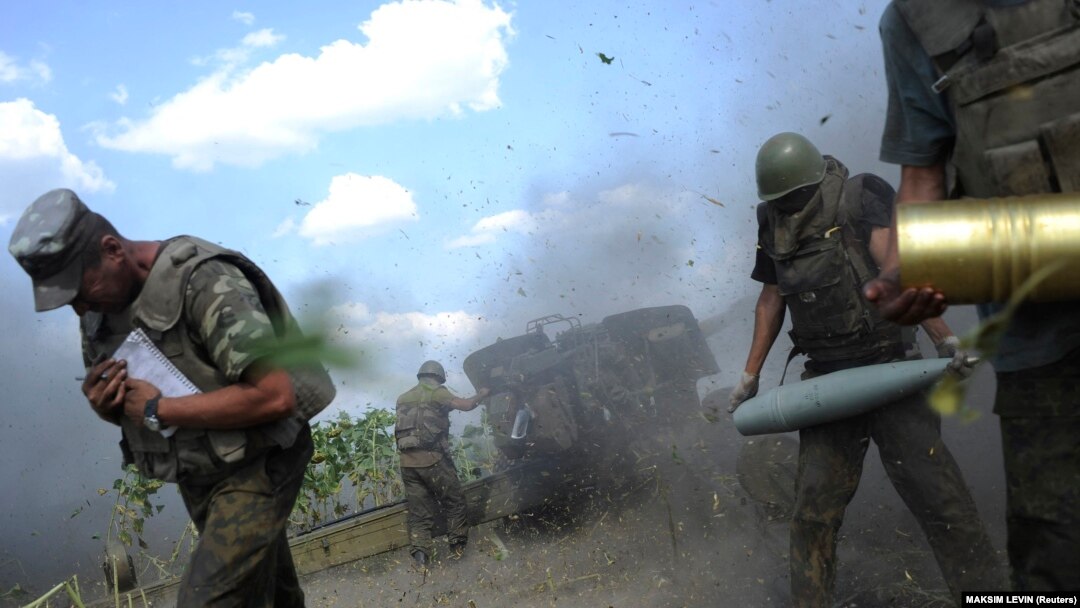 The Pentagon said the United States is trying to focus on sending artillery systems that Ukrainian forces can put in the field almost immediately. (file photo)