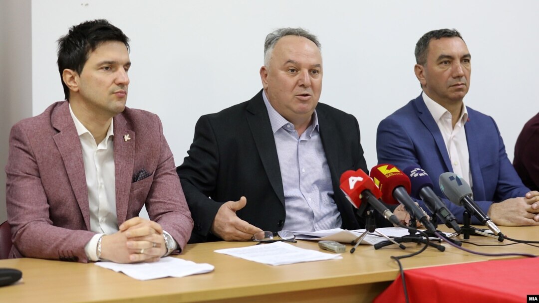 Претседателот на СОНК Јаким Неделков  