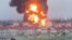 Ռուսաստան - Հրդեհը Բելգորոդի նավթաբազայում, 1-ը ապրիլի, 2022թ․