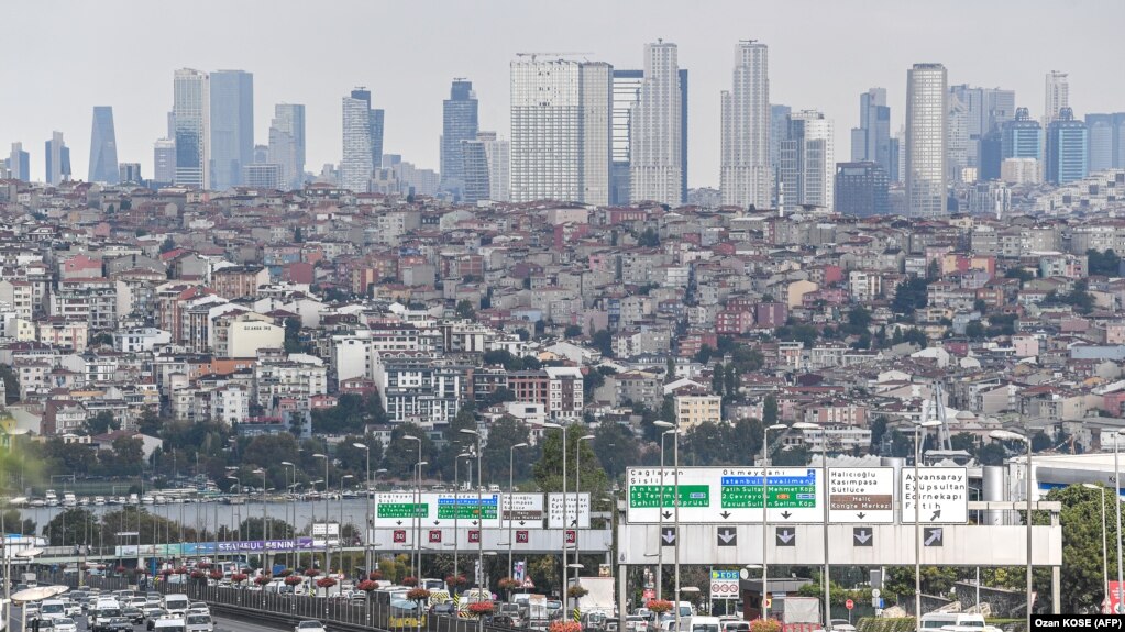 نمایی عمومی از ساخت‌وسازها در استانبول