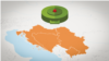 Bosnia-Herzegovina, Infographic cover, Landmines and UXO in Western Balkan, April 2022.