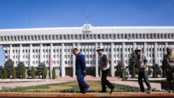 Здание парламента Кыргызстана. 