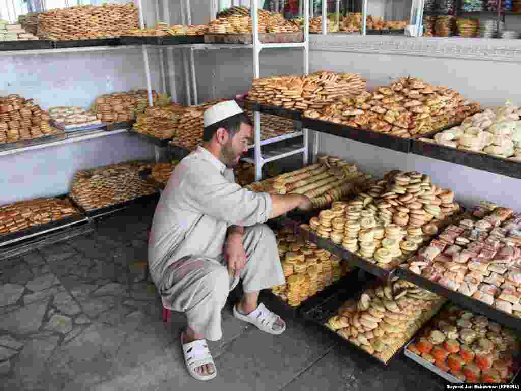 Jalabis on sale in the market