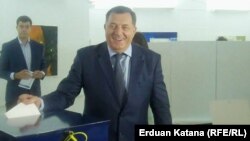 "I expect these elections to confirm the stability of Republika Srpska," Bosnian Serb leader Milorad Dodik said after voting.