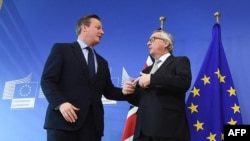 David Cameron i Jean-Claude Juncker