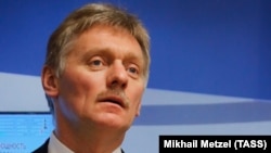 Kremlin spokesman Dmitry Peskov (file photo)