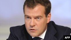 Russia's President Dmitry Medvedev