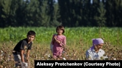 Ўзбекистон ҳукумати соғломлаштирмоқчи бўлаëтган ўзбек болалари.(Алексей Протченков сурати)