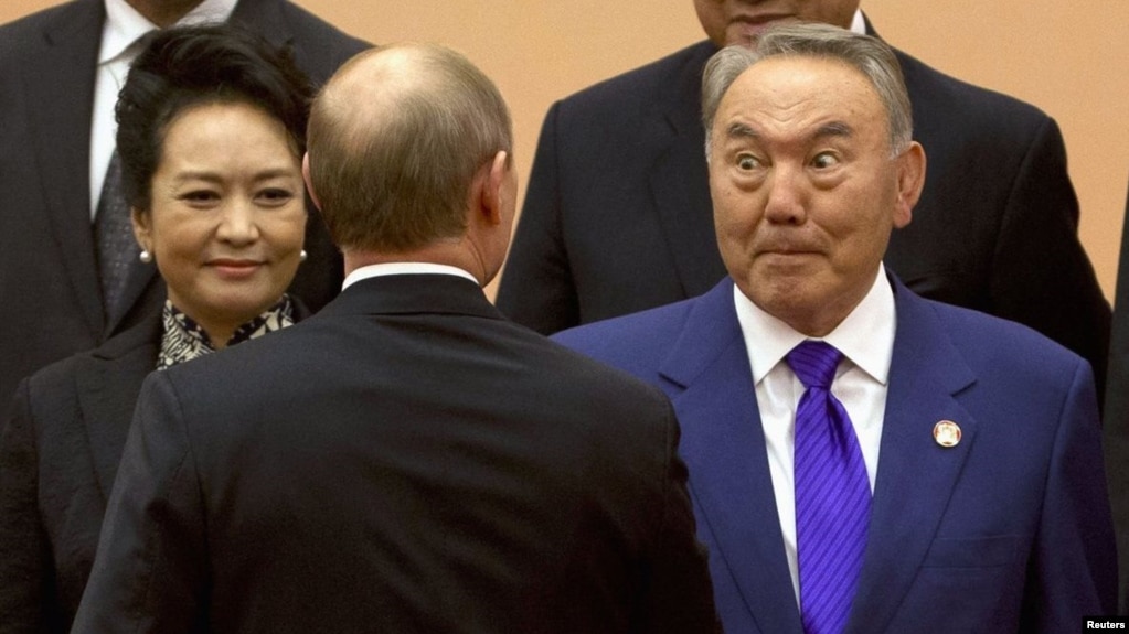 Image result for kazakhstan president angry