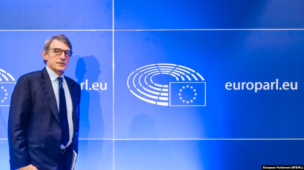 Präsident des Europäischen Parlaments David Sassoli