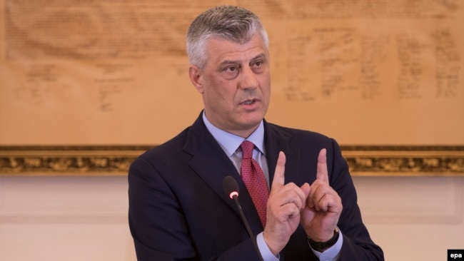 Presidenti i Kosovës, Hashim Thaçi