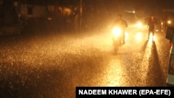 بارانهای شدید در پاکستان
