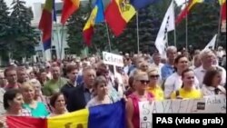 Mitingul „ACUM”, la Ungheni