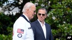 Joe és Hunter Biden Washingtonban 2024. július 26-án