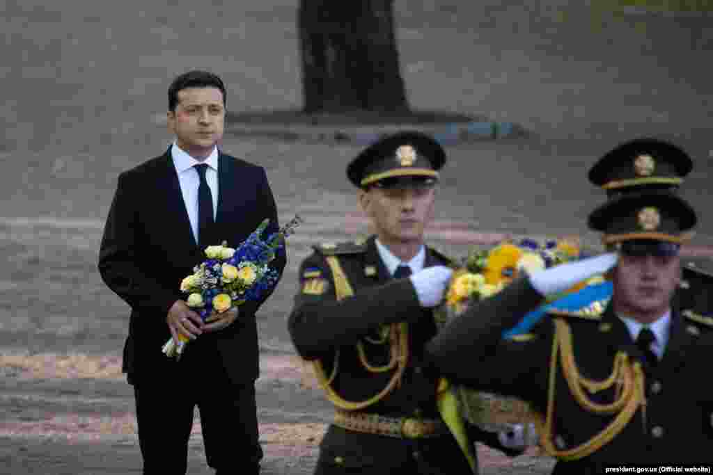 Президент Украины Владимир Зеленский назвал сохранение памяти о Второй мировой войне и о трагедии Бабьего Яра и Холокоста &laquo;нашим долгом перед будущими поколениями&raquo;