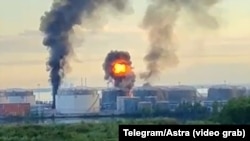 Раніше стало відомо про ураження Петербурзького нафтового терміналу та низки інших об’єктів у Росії