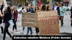 Protest la Chișinău„ Extinction rebellion”, 30 mai 2019