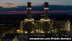 Centrala electrică OMV Petrom de la Brazi.